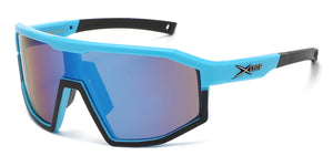 XLOOP 8X3654 SUNGLASSES: STYLISH SEMI-RIMLESS FRAMES FOR FASHION AND PROTECTION
