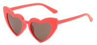 Juniors Romance KG-ROM90074: Darling Heart Shape Polymer Frame Girls Sunglasses - Stylish and Sweet Summer Eyewear
