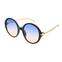 BOLD ELEGANCE: NEW EDGE EYEWEAR 96470 ROUND OVERSIZE FASHION SUNGLASSES