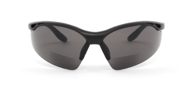 ULTIMATE PROTECTION: SR206BF/SM DARK LENS BIFOCAL SAFETY GLASSES