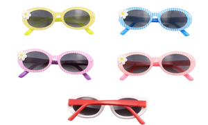 K79488 Floral Kid Sunglasses – Cute Children’s Shades with Colorful Flower Design & UV Protection