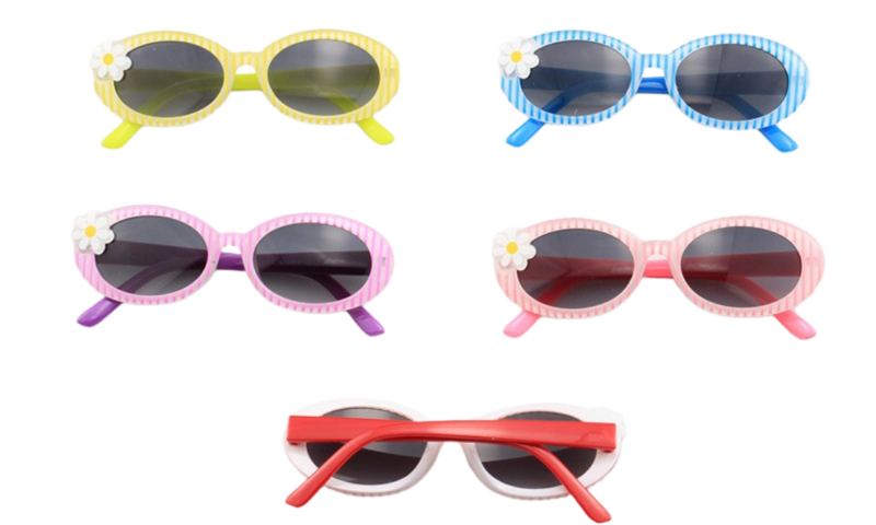K79488 Floral Kid Sunglasses – Cute Children’s Shades with Colorful Flower Design & UV Protection