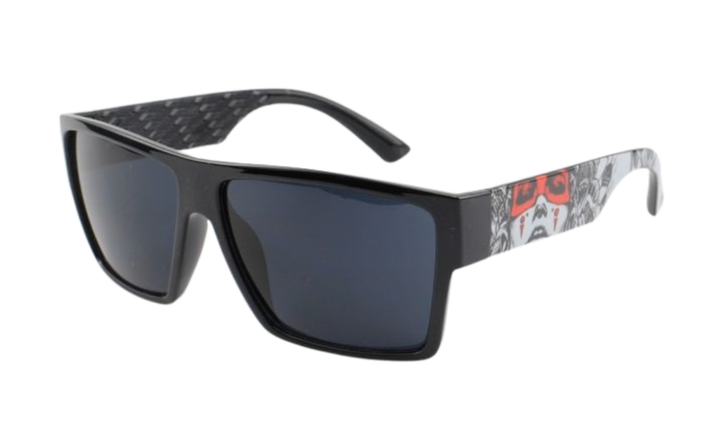 LH2 Crown Face Sunglasses – Bold Streetwear Shades with Royal Hispanic Style