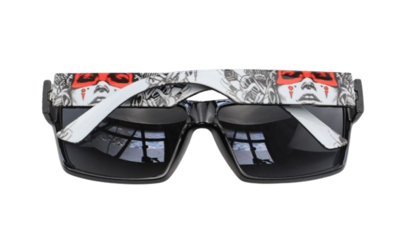 LH2 Crown Face Sunglasses – Bold Streetwear Shades with Royal Hispanic Style