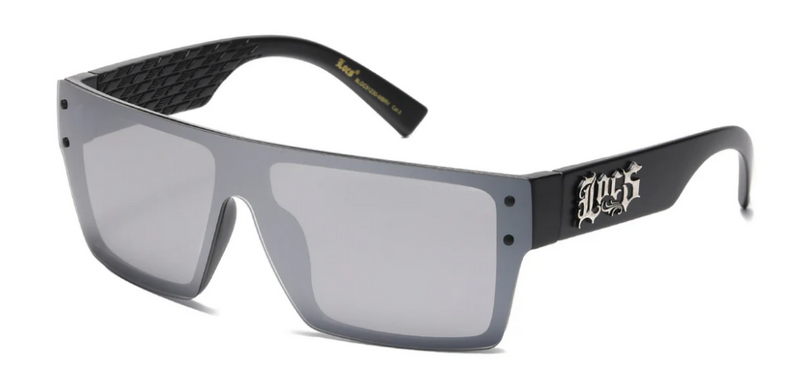 Locs 8LOC91230-MBRV Wrap Around Dark Sunglasses – Bold Unisex Biker Shades