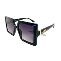 BOLD MODERNITY: M LOVES K 9M050 OVERSIZE SQUARE FASHION SUNGLASSES