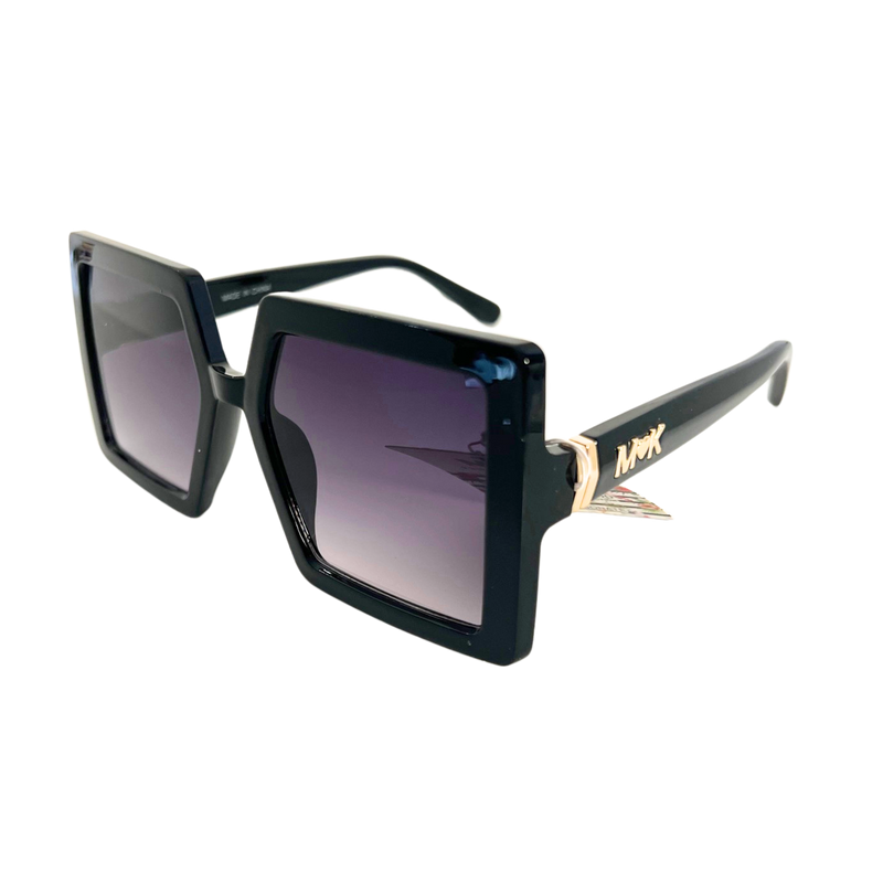 BOLD MODERNITY: M LOVES K 9M050 OVERSIZE SQUARE FASHION SUNGLASSES