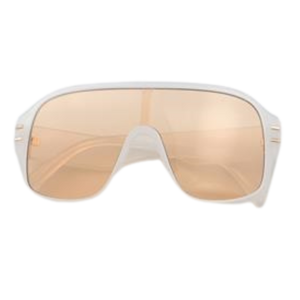 UNISEX CHIC: NEW EDGE EYEWEAR 96518 FASHION OVERSIZE SHIELD SUNGLASSES