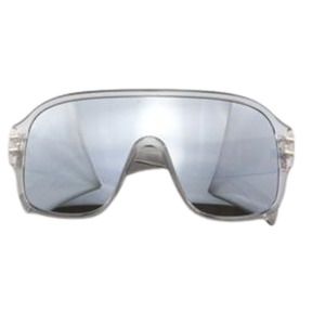 UNISEX CHIC: NEW EDGE EYEWEAR 96518 FASHION OVERSIZE SHIELD SUNGLASSES