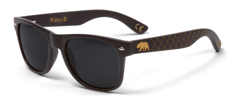 CALI BEAR BAMBOO POLARIZED SUNGLASSES"