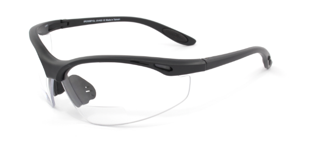 ULTIMATE EYE SAFETY: SR206BF/CL HI-IMPACT BI-FOCAL GLASSES