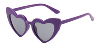 Darling Heart-Shaped Polymer Frame Sunglasses for Girls – Juniors Romance KG-ROM90074