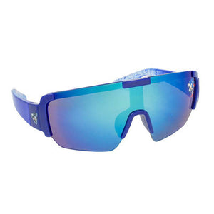 SG4888 Kids Arkaid Sega Sonic Blue Large Lens Frameless Sunglasses – Fun Character Shades for Kids