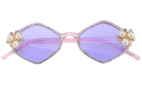 Peal Blink Women’s Sunglasses 78001RS – Elegant Oversized Fashion Shades with Sparkle Accent