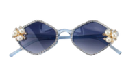 Peal Blink Women’s Sunglasses 78001RS – Elegant Oversized Fashion Shades with Sparkle Accent