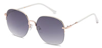 DISCOVER STYLE: NEW EDGE EYEWEAR 8GSL28257 ROUND METAL SHADES