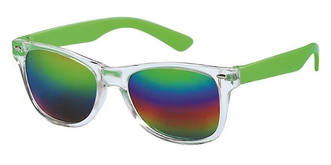 KIDS RAINBOW WAYFARER STYLE SUNGLASSES-6631RRV