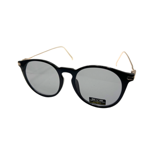 SLEEK BLACK FRAMED SHADES: 8EYED-13057 WAYFARER