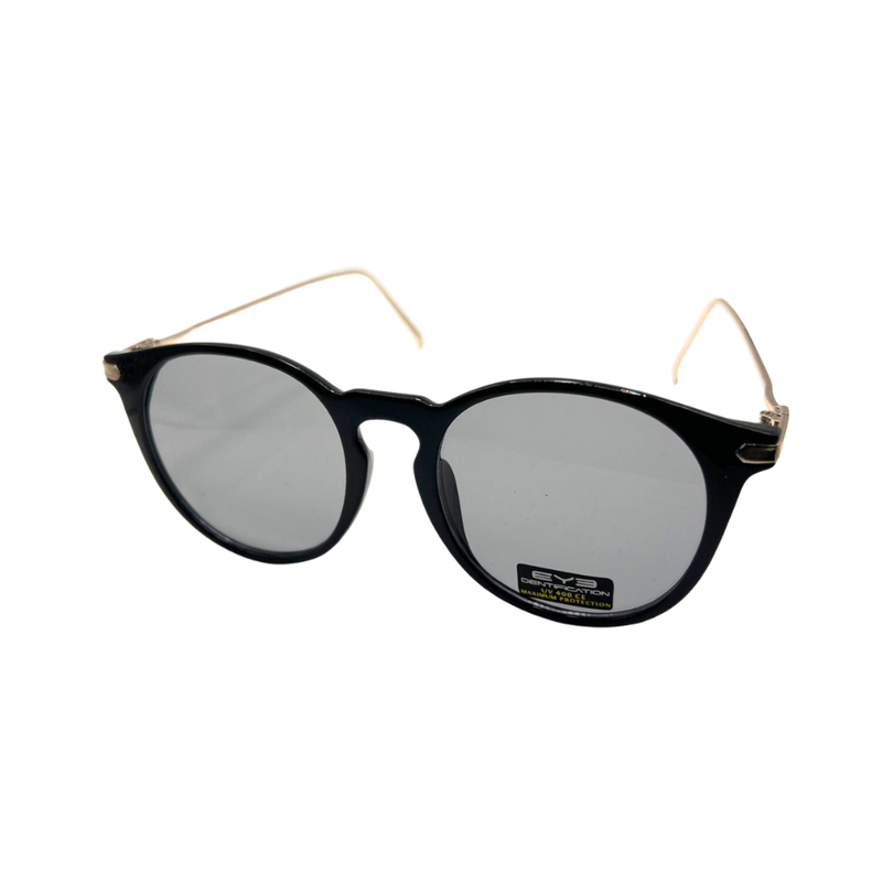 SLEEK BLACK FRAMED SHADES: 8EYED-13057 WAYFARER