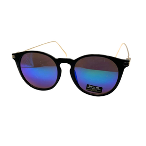 SLEEK BLACK FRAMED SHADES: 8EYED-13057 WAYFARER