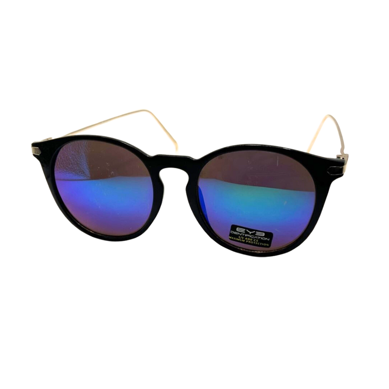 SLEEK BLACK FRAMED SHADES: 8EYED-13057 WAYFARER