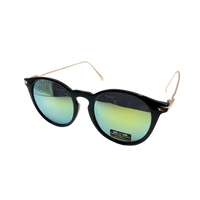 SLEEK BLACK FRAMED SHADES: 8EYED-13057 WAYFARER