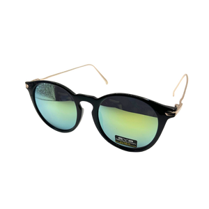 SLEEK BLACK FRAMED SHADES: 8EYED-13057 WAYFARER