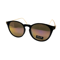 SLEEK BLACK FRAMED SHADES: 8EYED-13057 WAYFARER