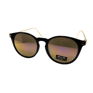 SLEEK BLACK FRAMED SHADES: 8EYED-13057 WAYFARER