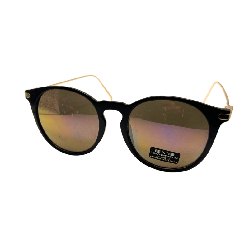SLEEK BLACK FRAMED SHADES: 8EYED-13057 WAYFARER