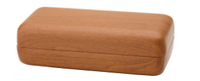 LARGE WOOD-LIKE RECTANGULAR CASE FOR SUNGLASSES