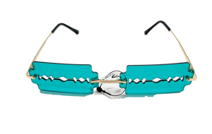 "NEW EDGE W3421 RAZOR COLORED EYEWEAR: BOLD & VIBRANT STYLE