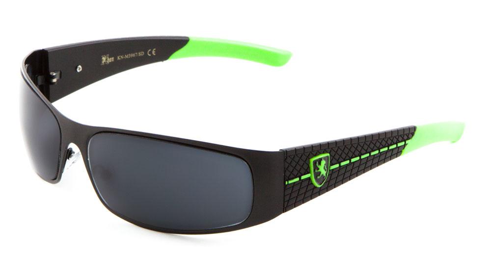 Khan metal sport wrap Sunglasses