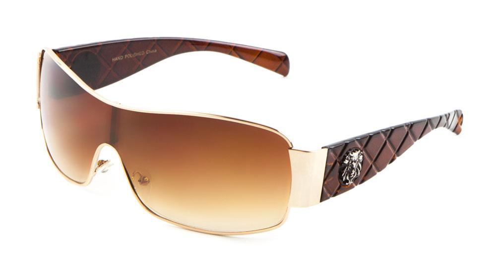 LH-1320 one Piece Metal Sunglasses