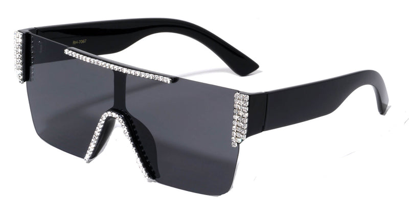 RH-7067 OVERSIZE RHINESTONE WOMEN SUNGLASSES: GLAMOUR UNLEASHED