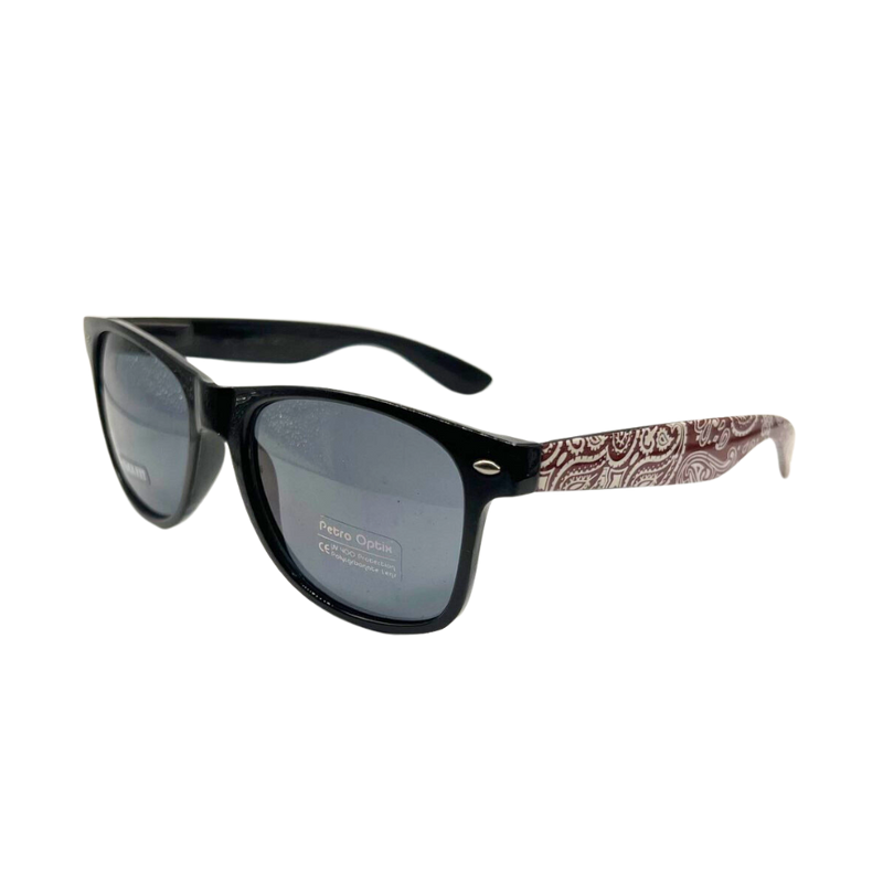 CLASSIC STYLE WITH A WESTERN TWIST: WF01-BANDANA SUNGLASSES