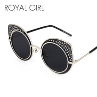 Cat Eye Sunglasses Women Brand Designer Retro Steampunk Female Sun Glasses