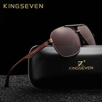 Brand Men Aluminum Sunglasses HD Polarized UV400